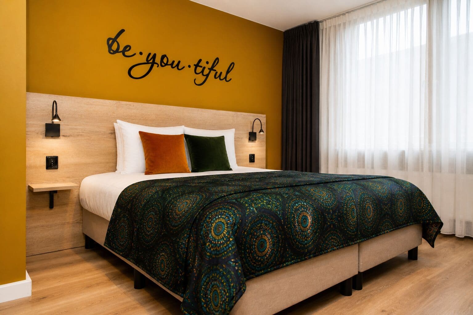 Comfort tweepersoonskamer losse bedden – bedden